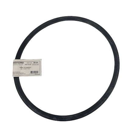 Bedford Precision Parts Bedford Precision Tank Lid Gasket, 5 Gallon, Stratoprene - Replacement for Binks/Devilbiss 83-1420 56-91